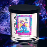 AQUARIUS Ocean Zodiac Circus Soy Candle