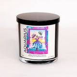 AQUARIUS Ocean Zodiac Circus Soy Candle