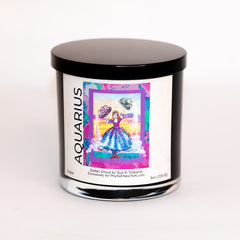 AQUARIUS Ocean Zodiac Circus Soy Candle