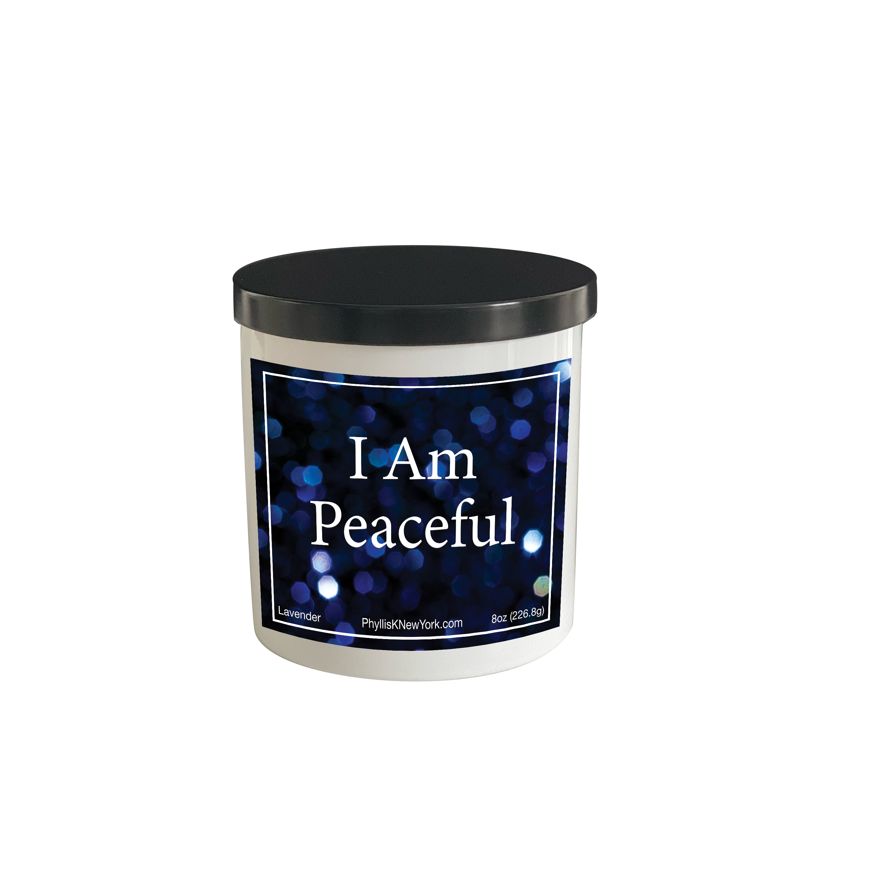 I Am Peaceful Affirmation Soy Candle