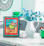 CANCER Zodiac Circus Plaque- Home Decor