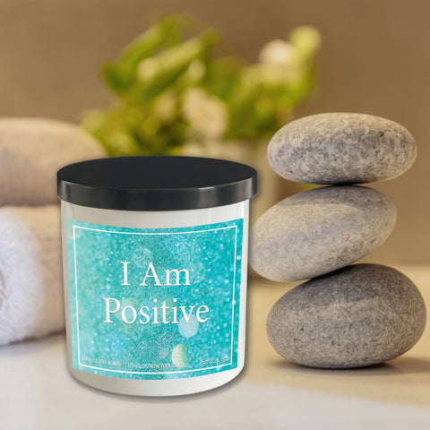 I Am Positive Affirmation Soy Candle