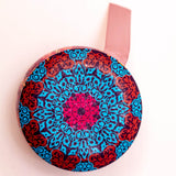 <transcy>Candela da viaggio primaverile con motivo lavanda</transcy>