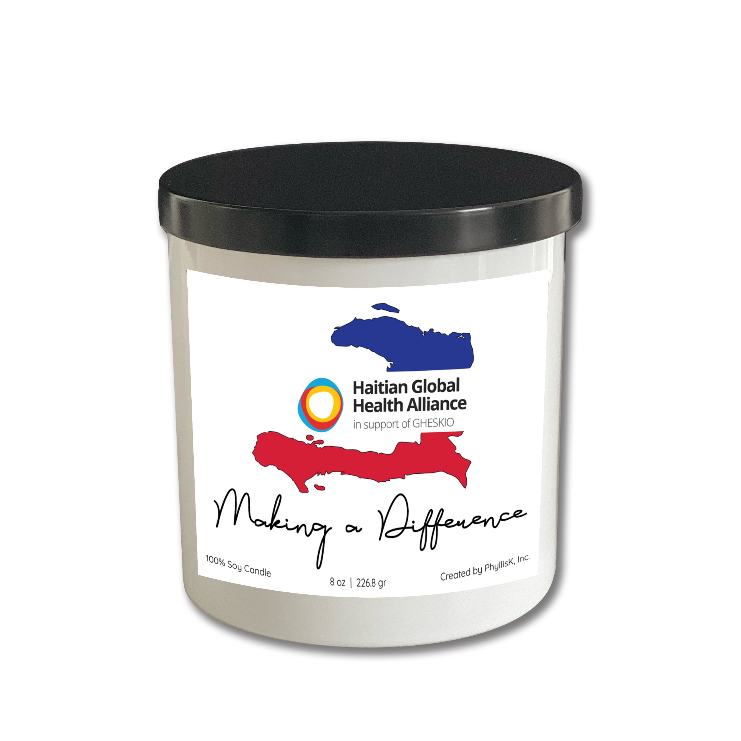 Hatian Global Health Alliance Making a Difference Candle